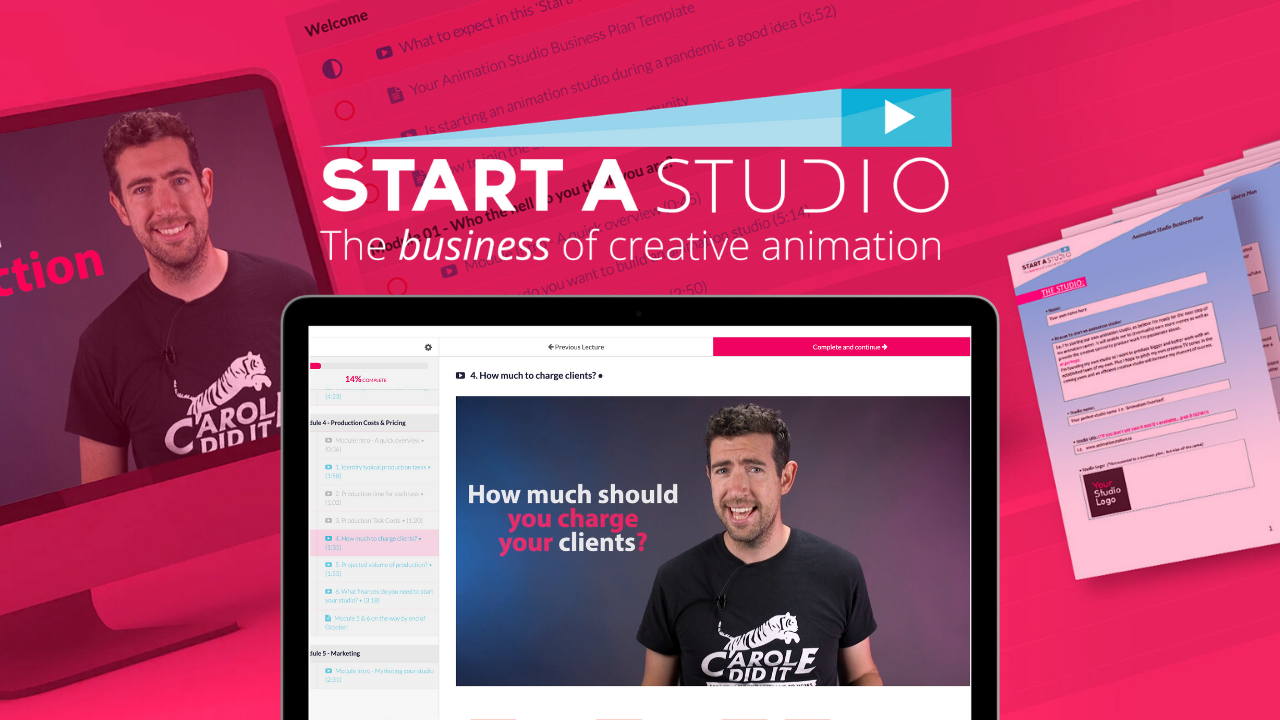 Start An Animation Studio  - Start An Animation Studio  with 