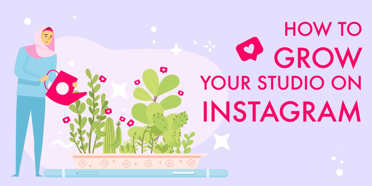 How to grow your studio on instagram image