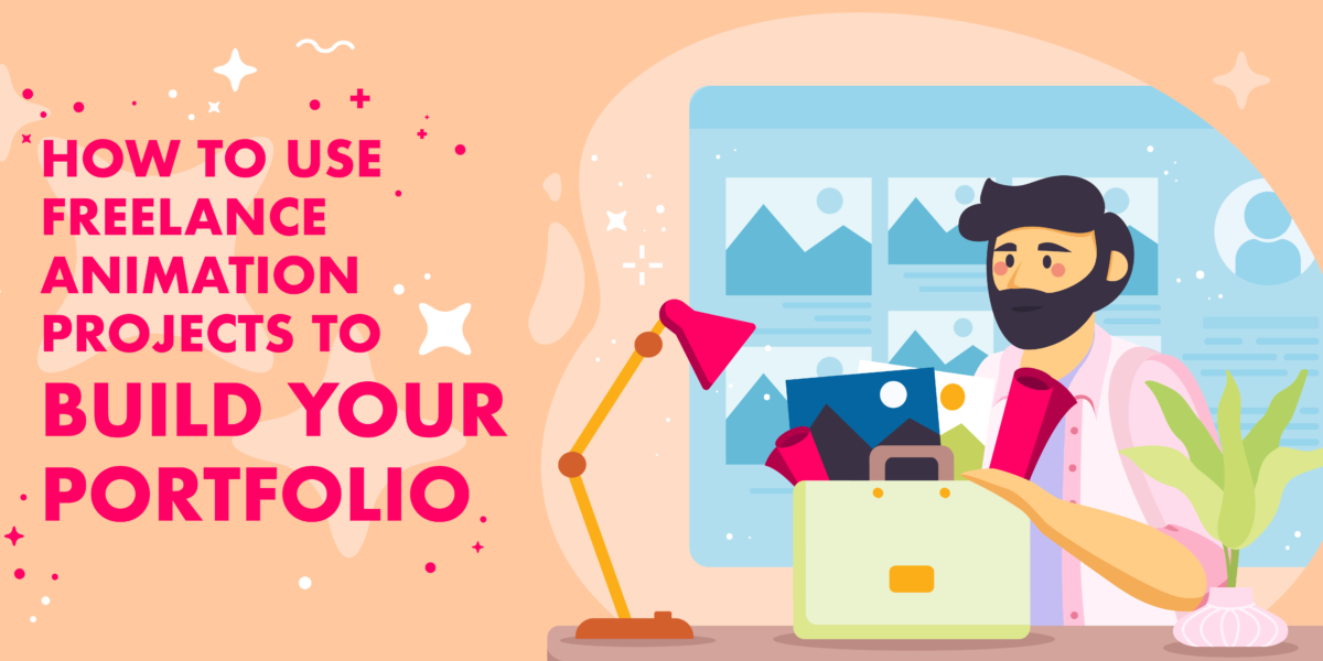 How to use freelance animation projects to build your portfolio: featured image
